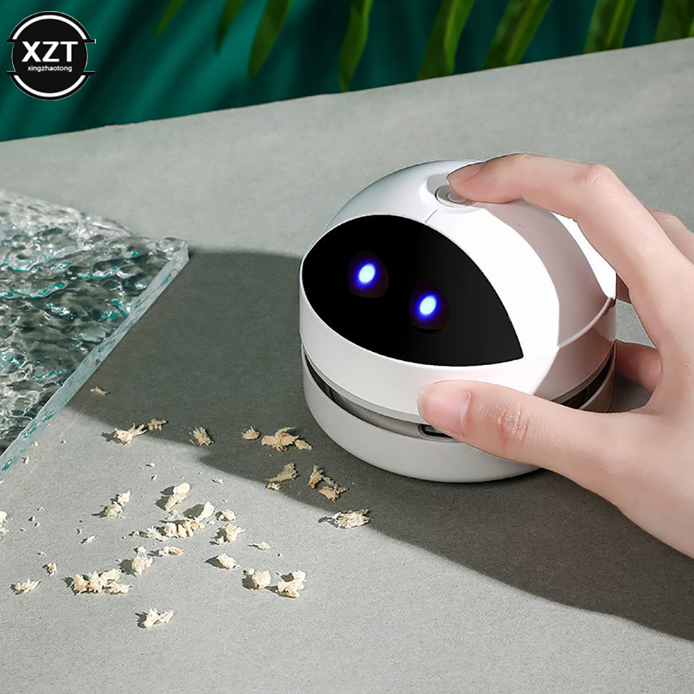 Mini Desktop Vacuum Cleaner For Eraser Dust - Mini-desktopstofzuiger Draagbare draadloze reiniger Draagbare desktopveegmachine