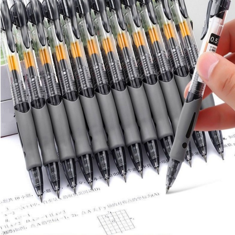 Stationery - 13/30 stuks intrekbare gelpennen set zwart/rood/blauw