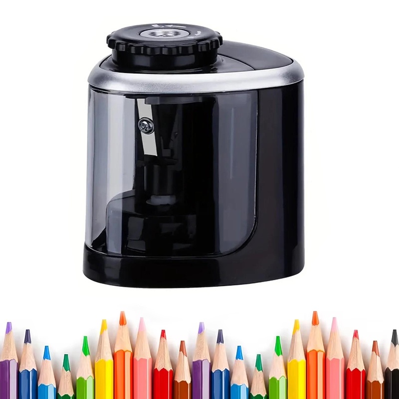 Electric Pencil Sharpener Usb - Automatische elektrische potloodslijper, geschikt voor gebruik