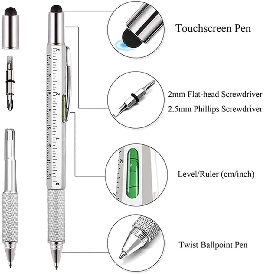 7-in-1 multifunctionele pen, t - Writing Tools recensie en prijs