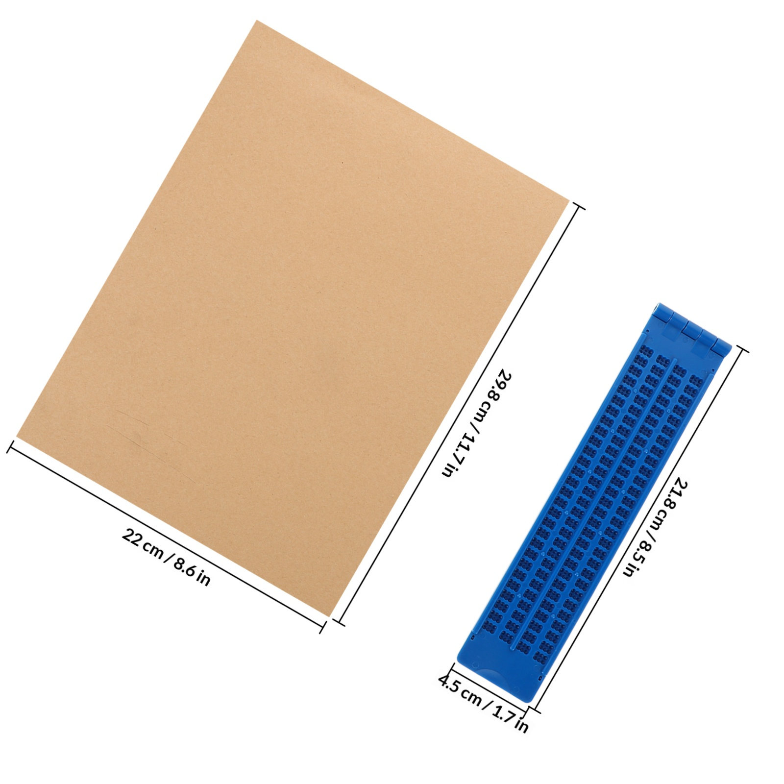 Draagbaar Braille-schrijfsyste - Writing Tools recensie en prijs