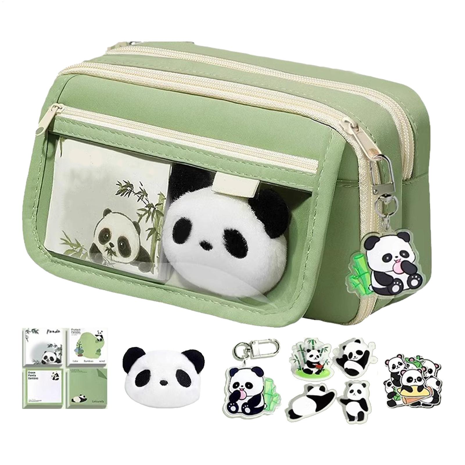 Esthetische etui Panda etui Gr - Aesthetic Large Pencil Case Pouch recensie en prijs