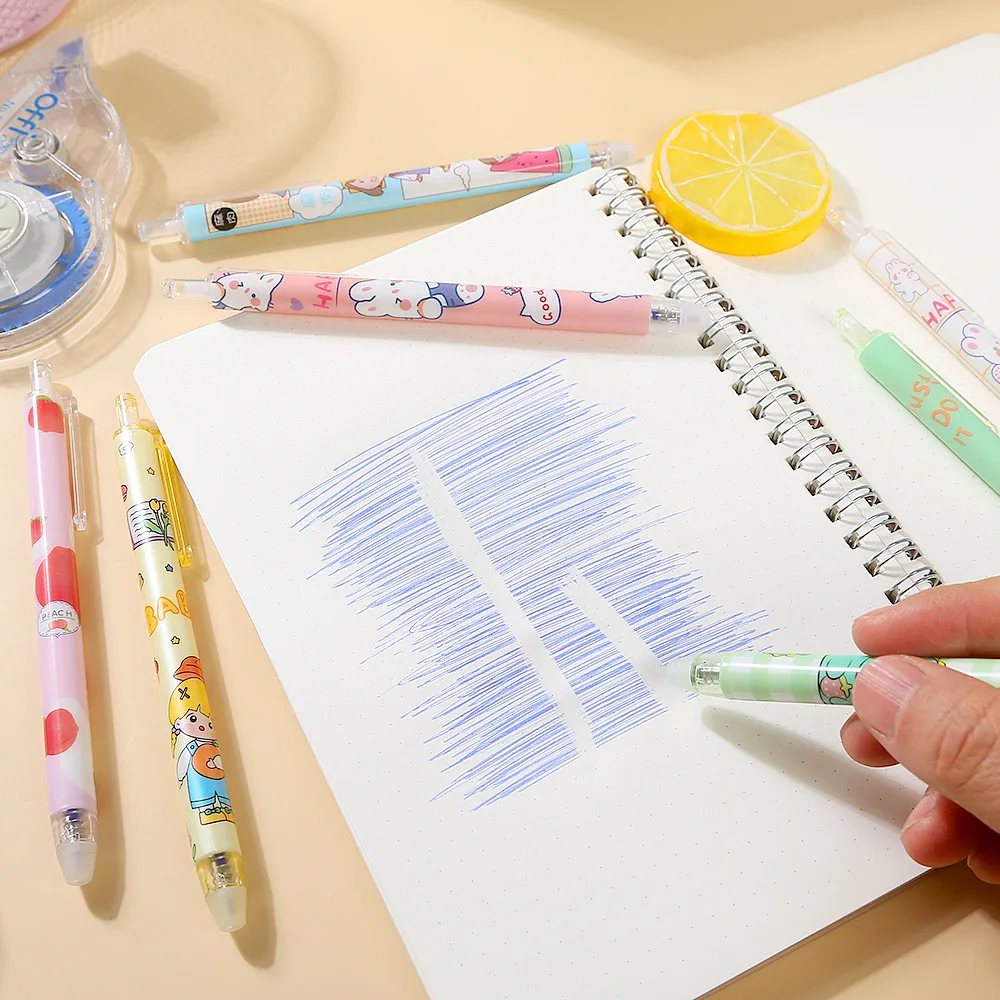 20 stks/partij Leuke Kawaii Ui - Retractable Eraser Pen Click recensie en prijs
