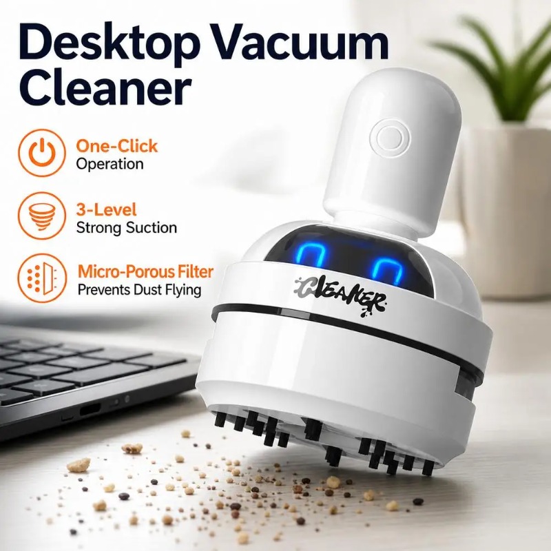 Desktopreiniger Stofzuiger Car - Mini Desktop Vacuum Cleaner For Eraser Dust recensie en prijs