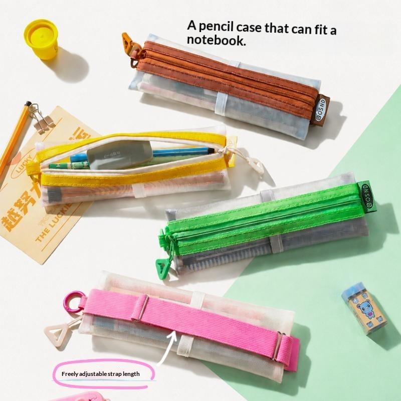 Transparante mesh-pennenzak me - Clear Mesh Pencil Pouch For Exam recensie en prijs