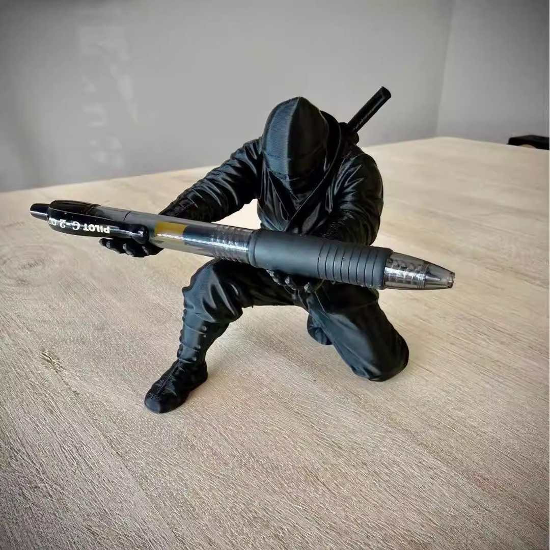 3D-geprinte ninja-penhouder, c - Stationery recensie en prijs